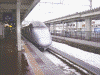 大石田駅にて"つばさ127号"