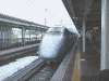 大石田駅で"つばさ115号"
