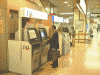 札幌駅にあった航空３社自動チェックイン機