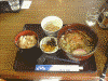昼食:うどん定食