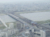 空中庭園からの眺め(4)/阪急電車の鉄橋
