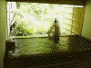 「旅館 福松」の檜露天風呂