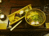 おにぎりとそばセット