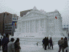 大雪像「ブリュッセル証券取引所」(2)