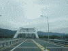 大三島橋を渡る