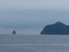 南海郵船フェリーから見た薩摩半島