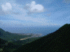 雲の展望台からの宮之浦港の眺め(1)