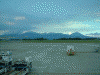 鹿児島空港から見た霧島連峰(2)