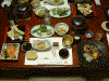 金太郎温泉の夕食(1)