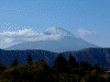 ホテルグリーンプラザ箱根から望む富士山(2)