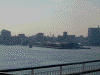 トップラウンジから見た大さん橋 国際客船ターミナル