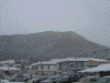 谷地頭温泉から見える函館山