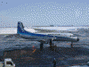 ANK482便(YS-11)が丘珠空港に到着(2)