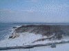 ホテル日の出岬から眺める流氷(2)