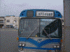 新鉛温泉行きの岩手県交通バスに乗車