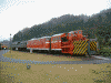 ディーセル機関車 DD53型とラッセル車