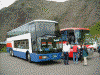 定期観光バスＡコースのバス２台