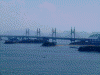 鷲羽山から瀬戸大橋を眺める(6)/岩黒島橋，櫃石島橋