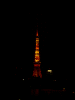ヒルサイドから見る東京タワー(夜)