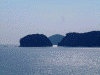 知夫里島(3)/左の小さな島は竹島
