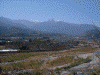 釜無川橋近くから見る甲斐駒ヶ岳