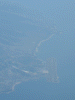 JAL1803便からの風景(1)/大分空港と国東半島
