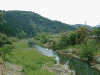 霊台橋から緑川を見る