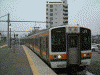 小山行き普通電車/佐野駅にて