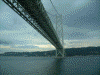 明石海峡大橋を通過(2)