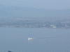 函館山からの眺め(3)/函館港を進むフェリー