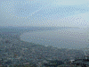 函館山からの眺め(11)/湯ノ川から渡島半島を望む