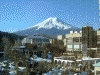 ホテル鐘山苑から見える富士山(1)