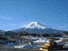 ホテル鐘山苑から見える富士山(4)