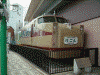 東武博物館に展示されている1720系特急電車
