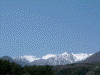 駒ヶ岳サービスエリアから見る中央アルプス・南駒ヶ岳(1)