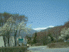 駒ヶ岳サービスエリアから見る中央アルプス・南駒ヶ岳(2)