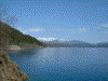 御座石から見る田沢湖(1)