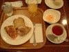 サンサイドホテルの朝食：コムシノワのパンのセット