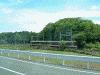 国道167号線と並行走行する近鉄電車(1)