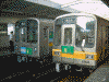 地下鉄東山線の電車(1)/藤が丘駅にて