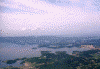 JAL1841便からの眺め(8)／ハウステンボス，大村湾上空＜一眼レフ＞