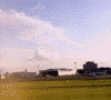 JAL1874便からの眺め(1)＜一眼レフ＞／鹿児島空港を離陸