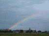 川にかかる虹(5)