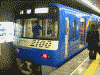 青の京急2100系/泉岳寺駅にて(1)