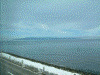 スーパー白鳥１号からの車窓(3)/むつ湾と下北半島
