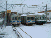 弘南鉄道の車両(3)/緑色の電車は南海電車のお古
