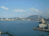 最上階から見る関門橋・関門海峡(2)