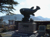 亀山八幡宮(3)/世界一のふくの像