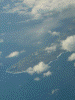 JTA 21便からの眺め(8)/沖永良部島を見下ろす