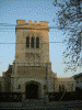 山手聖公会教会と桜(2)